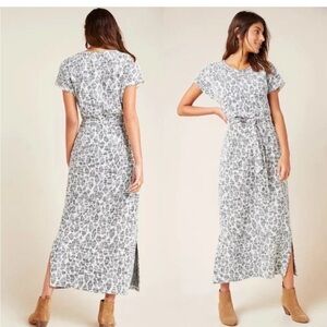Anthropologie Dolan Taleen textured midi dress